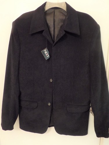 Nwts Next Brand Men's Size 38 Black Jacket - Picture 4 of 8