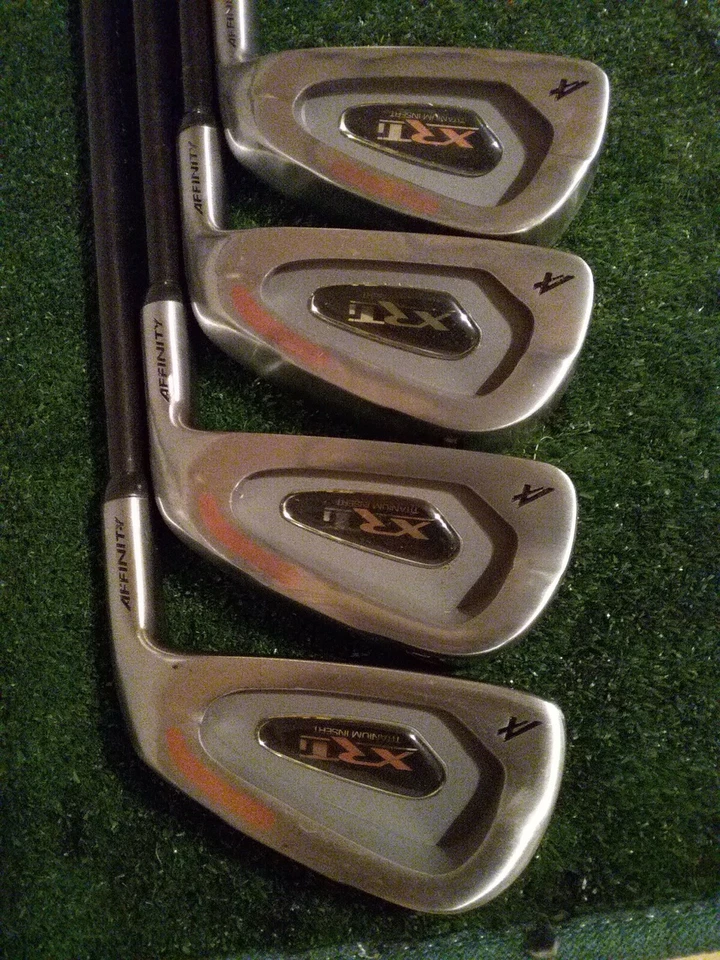 Affinity XR Ti Irons Set 3-SW (No 7 Iron & PW) Intermediate Graphite Shafts - Image 2 of 4