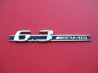 Genuine Mercedes-Benz 6.3 AMG Wing Badge Decal  A0008170214 NEW