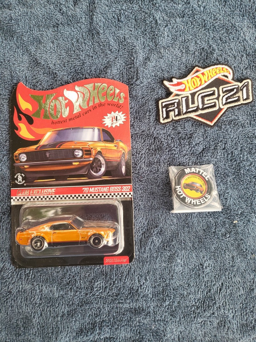 2021 Hot Wheels Red Line Club RLC Exclusive 70 Mustang Boss 302 w