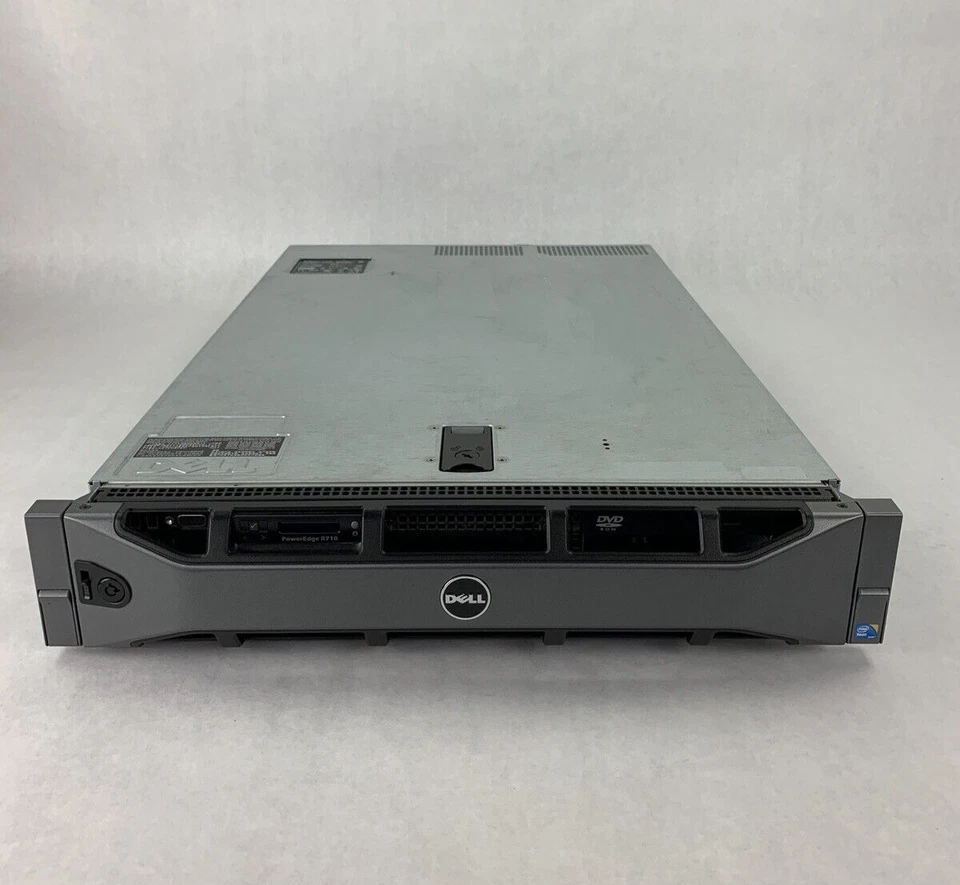 Dell PowerEdge R710 Server x2 Intel Xeon E-5640 2.67 GHz 32 GB RAM No HDD No OS - Image 2 of 4