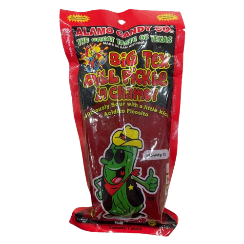 933851 4 X ALAMO CANDY CO BIG TEX DILL PICKLE IN CHAMOY TASTE OF TEXAS eBay