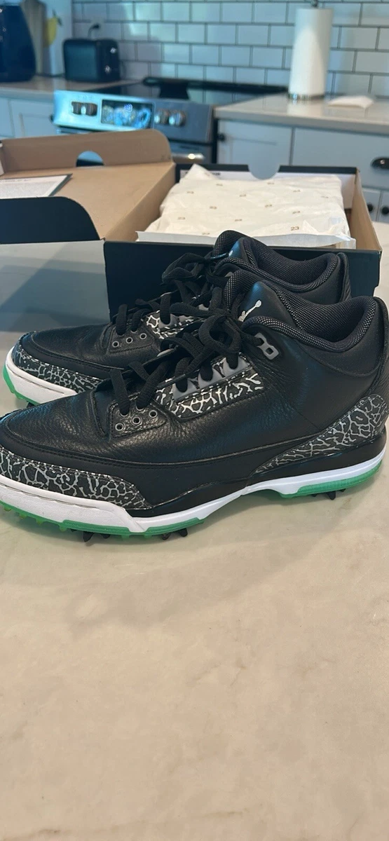 Jordan 3 Golf 2018 Green Glow for Sale | Authenticity Guaranteed