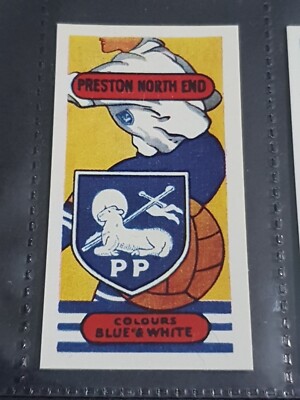 Lamberts Fußballvereine und Abzeichen #16 Preston North End (CIG5)