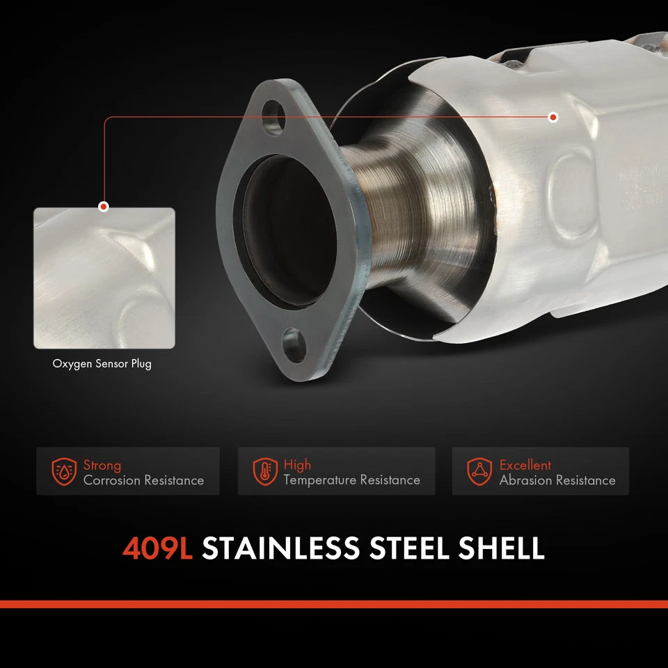 Conversor catalítico lateral traseiro para Hyundai Accent 2006-2009 Kia Rio5 Rio L4 1.6L - Imagem 4 de 4