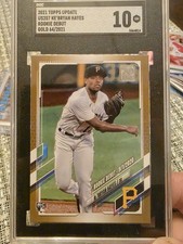 2021 Series 2 KeBryan Hayes Rookie Gold Parallel 64/2021 Pirates #644 SGC 10