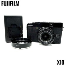 FUJIFILM X10 Compact Digital Camera Black Excellent Condition Tested
