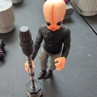 Star Wars Haslab Cantina Double Jocimer Instrument and 1 band member