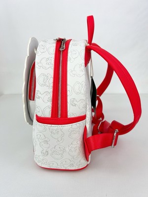 Loungefly White & Red Grinch Wreath Holiday Mini Backpack 89018-1.jpg main image 4