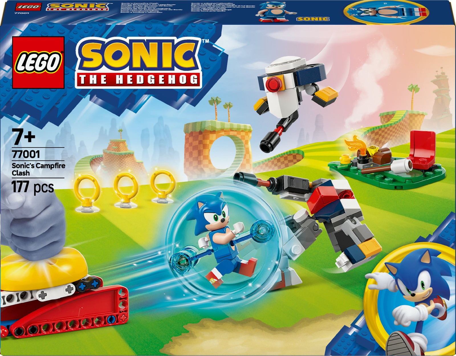 LEGO Sonic 7001 Duel de feu de Sonic