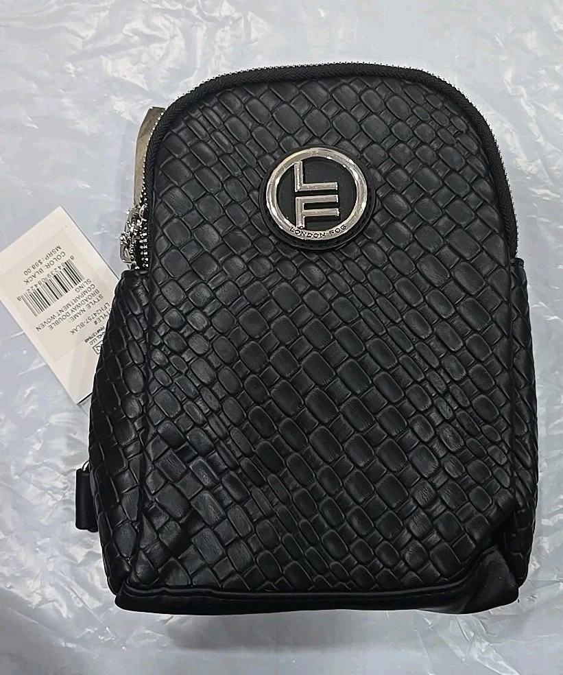 London Fog Broadway Double Compartment Woven Sling Backpack – Stone London Fog | Bags | London Fog Broadway Double Compartment  main image 4