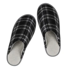 Riemot Mens Memory Foam Slippers Comfortable House Slippers Warm House shoes