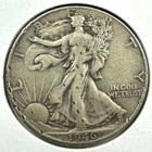 1946 50C Walking Liberty Half Dollar, Damaged (88824)