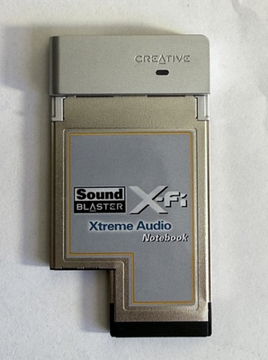 #ad Creative Sound Blaster X Fi Xtreme Audio Notebook ExpressCard 3.5mm SB0710 $49.99