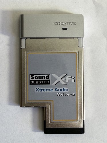 Creative Sound Blaster X-Fi Xtreme Audio Notebook ExpressCard 3.5mm SB0710