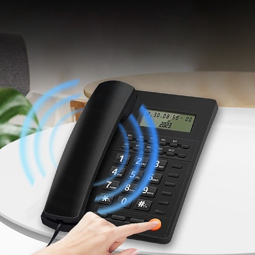 Corded Phone for Home Use Equipped with Caller ID and Volume Control Options - Photo 9/13