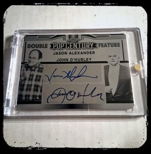 ジョン・オハーリー ジェイソン・アレクサンダー 直筆サインカード Jason Alexander Autograph | eBay