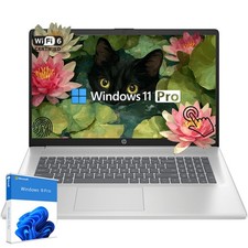 HP 17" Touch  Backlit Laptop AI Intel Ultra 7 UpTo 32GB RAM 1TB Windows 11 Pro