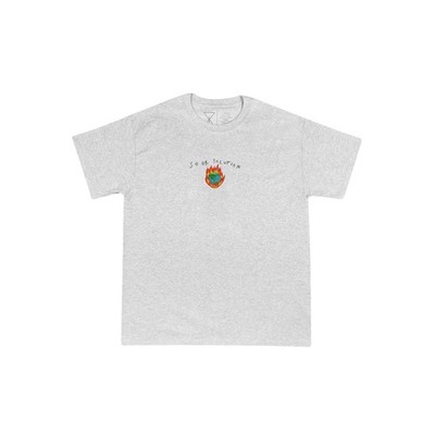 Sour Solution Skateboards In Flames Men's Short Sleeve T-Shirt - Small