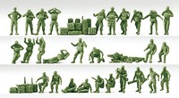 Preiser 16508 Bundeswehr Brd, FallschirmjäGer, 30 Figuren, H0