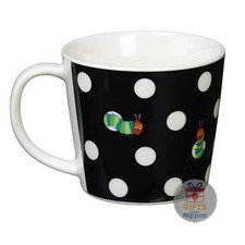 Kaneshotouki The Very Hungry Caterpillar Art Mug Black Porcelain Size M New