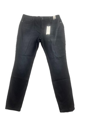 Judy Blue Jeans Womens 15/32 Black JB88218 Skinny Fit Therma Denim Pants NWT