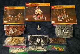 LEGO Hobbit 79010 Goblin King Battle &ndash; Complete Build, Manuals &ndash; Only Gandalf Mi