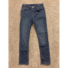 Levis 512 Jeans Youth 18 Regular 29X31 Blue Slim Taper Jeans Dark Wash