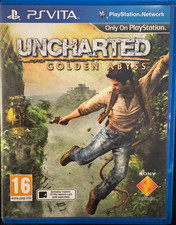 Uncharted Golden Abyss PS Vita Game Sony Playstation PAL Boxed Tested VGC