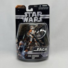 Star Wars Saga Collection 24 Clone Commander Cody 3.75 Figure Hasbro 2006