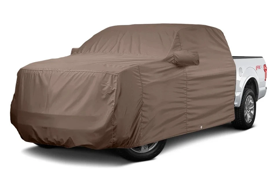 For Toyota Tacoma 16-23 Covercraft WeatherShield HP Taupe Custom Cab Area Cover Foto 2 de 4