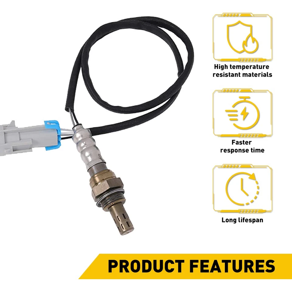 2pc For 2003-2005 Chevrolet GMC Yukon Saturn Relay O2 Sensor Oxygen Front & Rear - Image 4 of 4