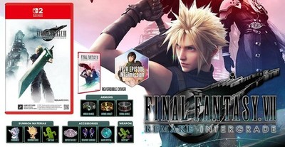 [ FFVII ] Final Fantasy VII 7 Remake Intergrade *LAUNCH EDITION* (Switch 2) New
