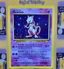Pokemon Mewtwo Base Set Holo Rare 10/102 WOTC 1999