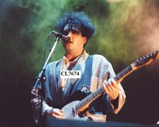 Robert Smith of the Rock Band The Cure Performs in a Concert in Brazil Photo