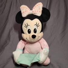 Disney Baby Minnie Mouse Peek-A-Boo Moving Talking Musical Plush- TESTED  WORKS