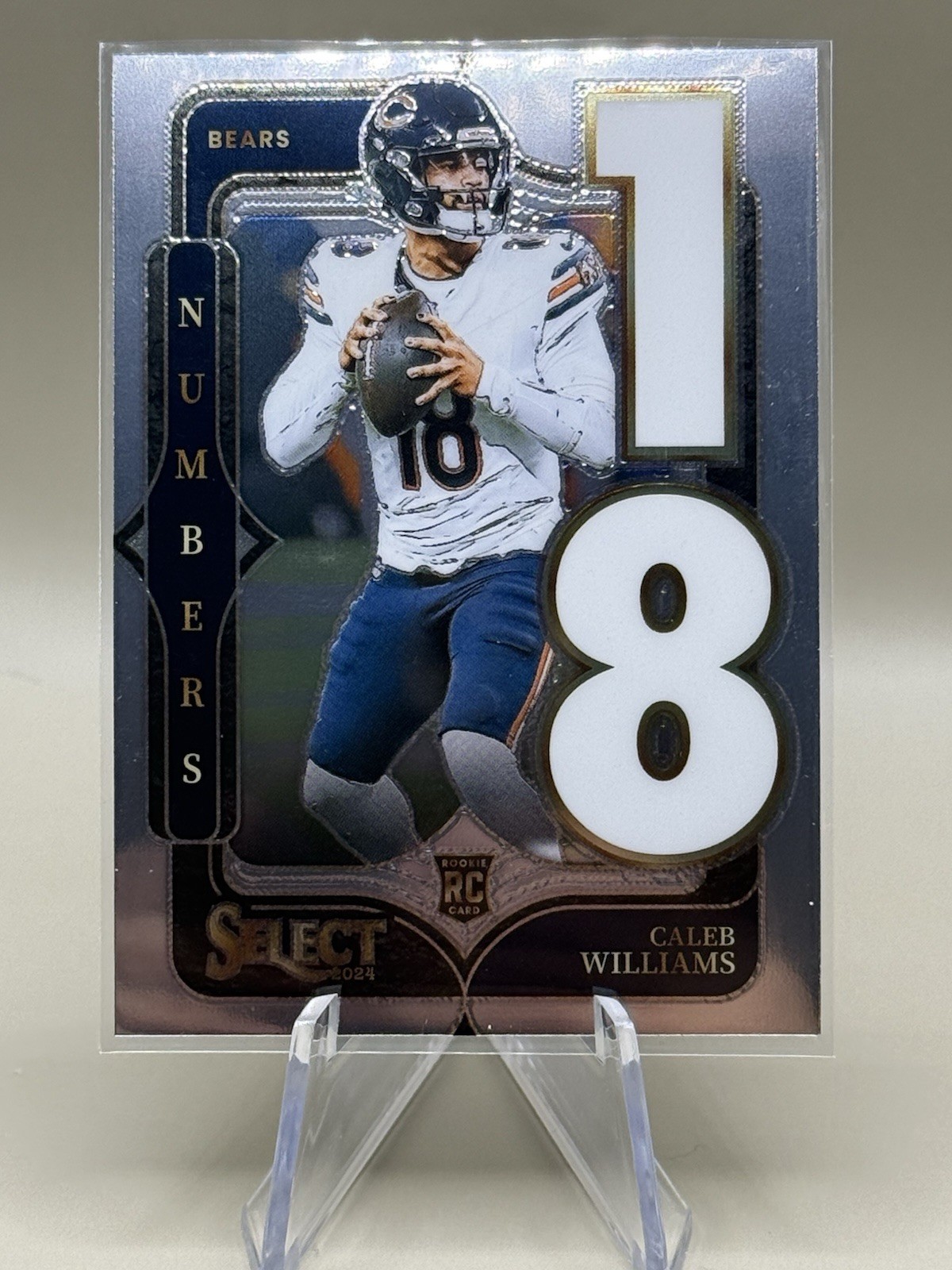 2024 Panini Select - Select Numbers Caleb Williams #19 (RC)