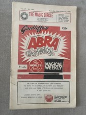 Goodliffe’s Abracadabra February 1969 Newsletter Brochure Vol. 47 Magic Circle