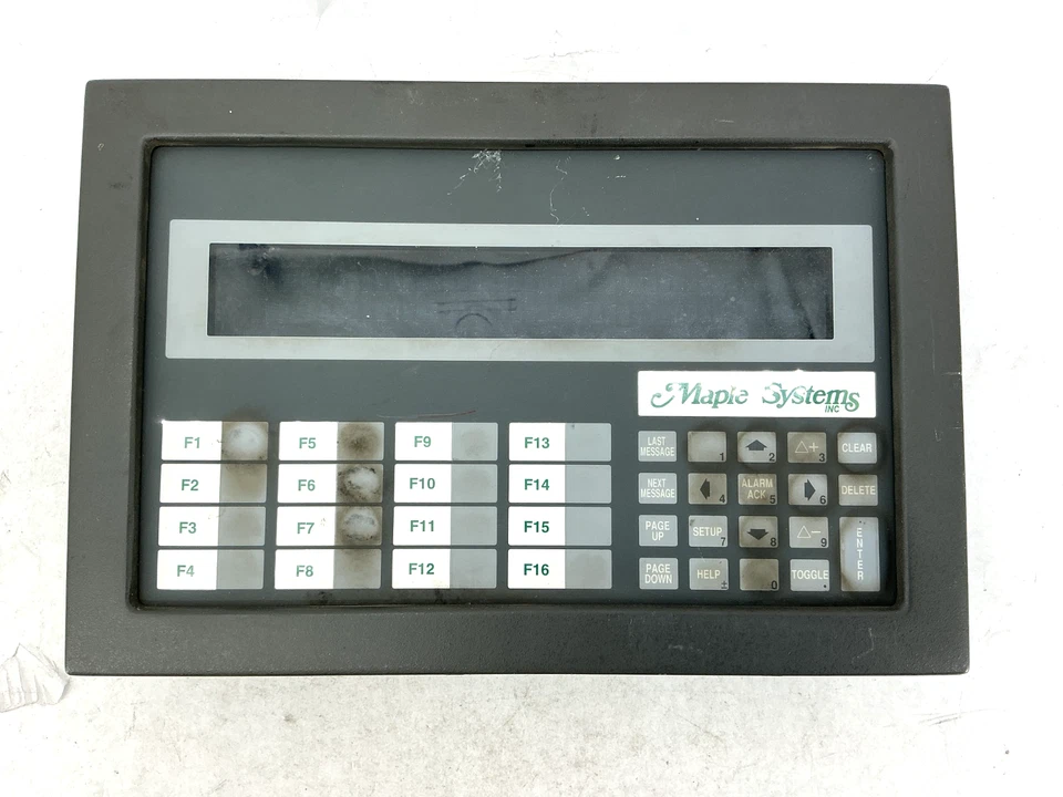 Maple Systems 0IT4400-A00 Operator Interface Terminal 12-30VDC For Parts Only - Image 3 of 4