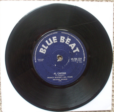Prince Buster - Al Capone / One Step Beyond - VG  Solid Centre 45 -Blue Beat 324