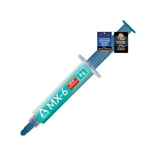 ARCTIC MX-6 (8 g) Ultimate Performance Wärmeleitpaste CPU WLP  PC PS5 Gamer