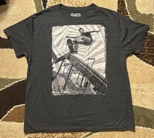 Abe Lincoln Skateboarding Tee Y2k Sk8 Gear Blind Droors Fuct Alien Workshop