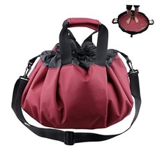 Wetsuit Change Mat, Portable Large Beach Dry Bag Waterproof Changing Mats | Red