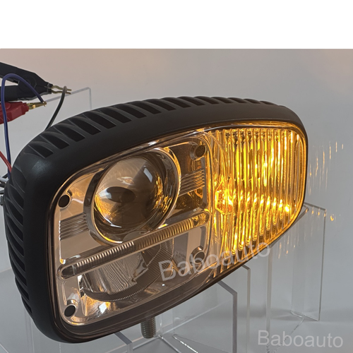 Luces LED de tractor de 9 pulgadas excavadora para cargador de ruedas JCB Claas Massey Ferguson E9 - Imagen 5 de 23