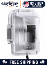 Weatherproof Electrical Outlet Cover, 1-Gang, Outdoor Plug Cover