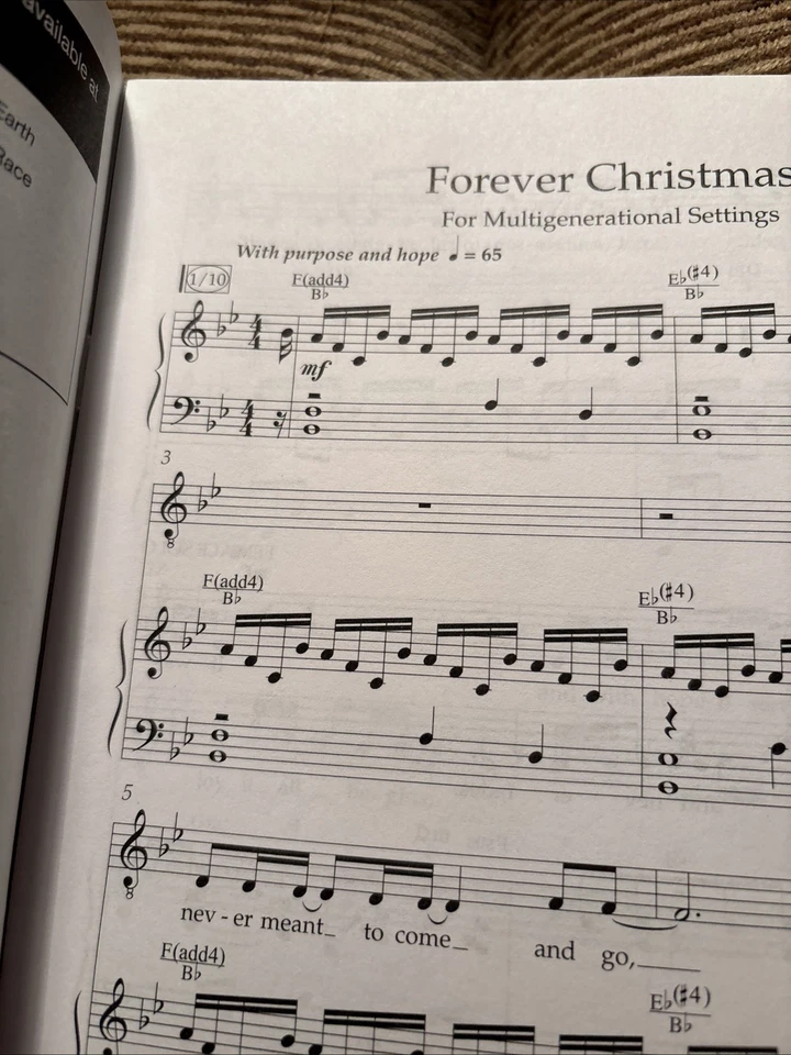 Forever, Christmas LifeWay Worship, New SATB 18 pages - Image 2 of 3