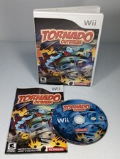 Tornado Outbreak (Nintendo Wii, 2009) Complete Tested Worn Manual