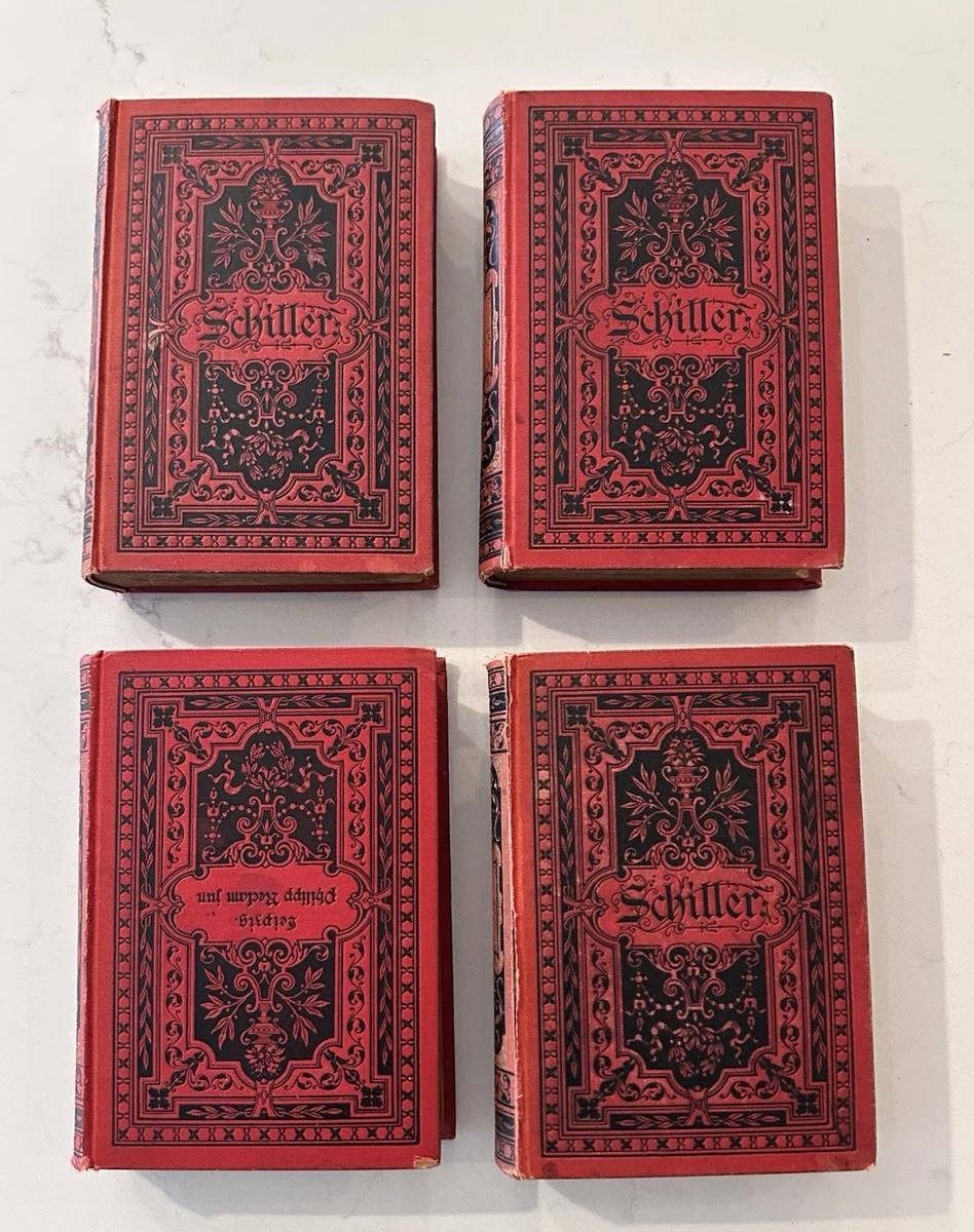 Friedrich Schiller Antiquarian & Collectible Books in German for