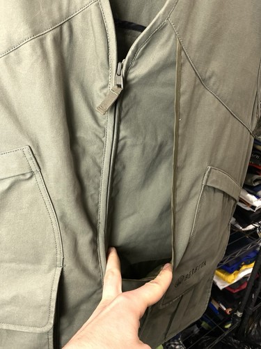Rare! Vintage Beretta Shooting Hinting Miltipocket Vest Green XXL Size - Picture 8 of 17