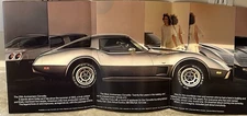 1978 CHEVROLET CORVETTE SALES BROCHURE 25th SILVER ANNIVERSARY